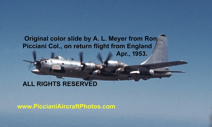Picciani Airaraft Photos - B-50 SUPERFORTRESS